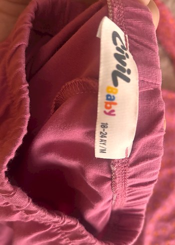 Uzun Kollu Fırfırlı Bebek Kız Takımı - Görsel 6