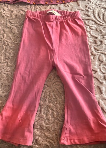 Uzun Kollu Fırfırlı Bebek Kız Takımı - Görsel 5