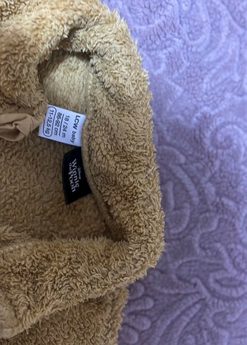 Kapüşonlu Peluş Sweatshirt - Görsel 2