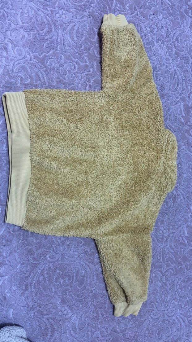 Kapüşonlu Peluş Sweatshirt - Görsel 3