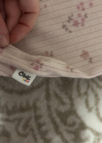 Kız Çocuk Çiçek Desenli Uzun Kollu Bluz - Görsel 2