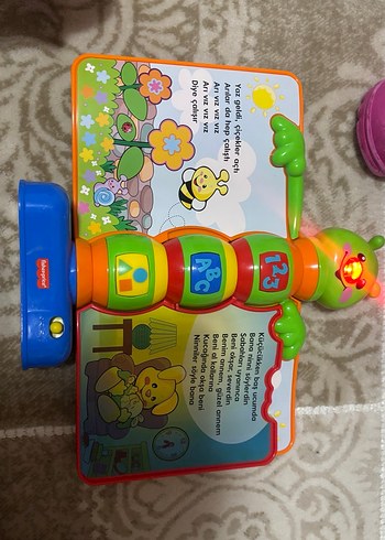 Fisher Price Eğlen & Öğren Egitici Masalcı Tırtıl - Görsel 3
