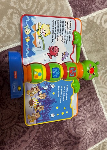 Fisher Price Eğlen & Öğren Egitici Masalcı Tırtıl - Görsel 4