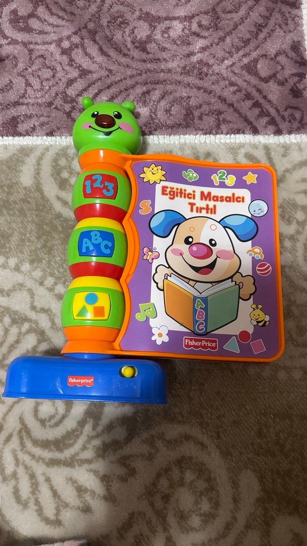 Fisher Price Eğlen & Öğren Egitici Masalcı Tırtıl - Görsel 2