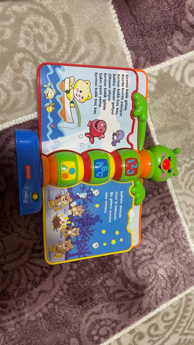 Fisher Price Eğlen & Öğren Egitici Masalcı Tırtıl - Görsel 4