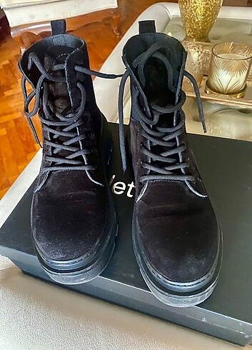 Desa Desa kışlık süet deri bot