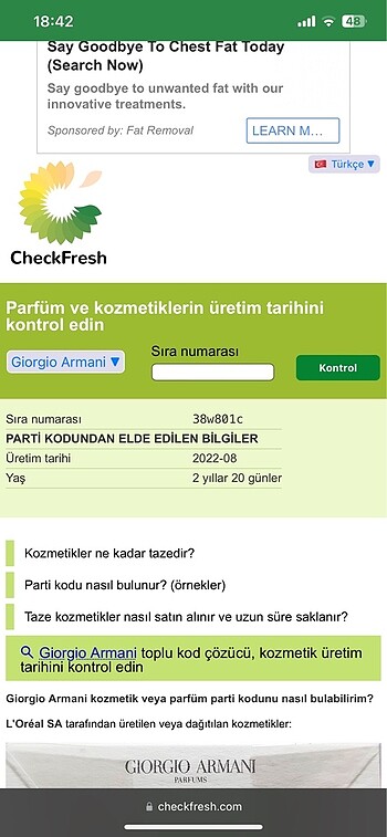 Beden Renk GİORGİO ARMANİ Sİ PASSİONE