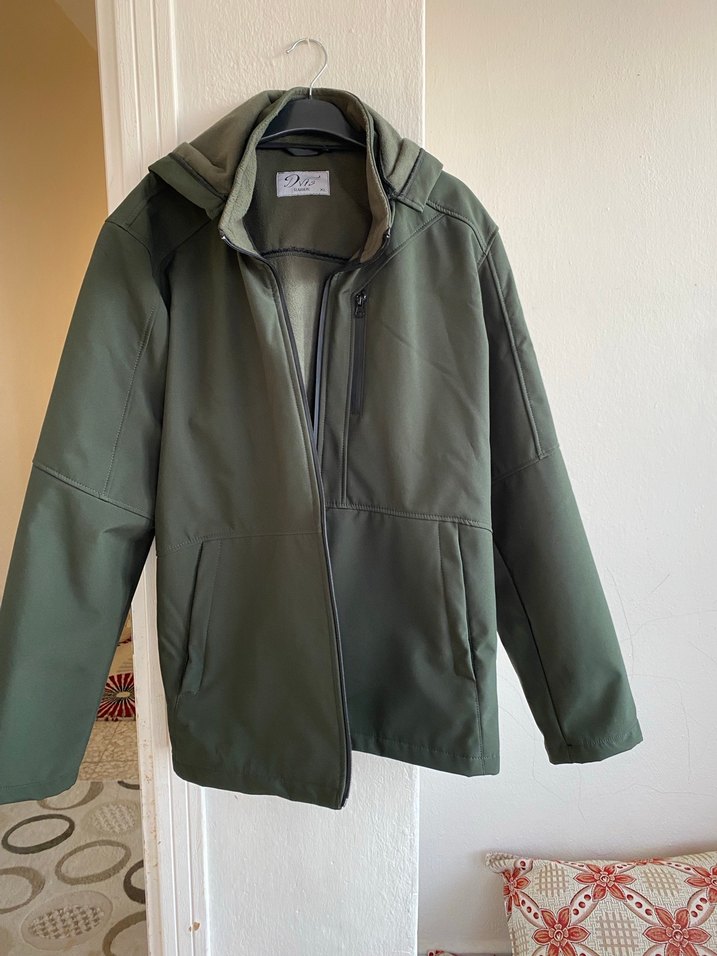 Gri Erkek Fermuarlı Günlük Ceket - Görsel 5