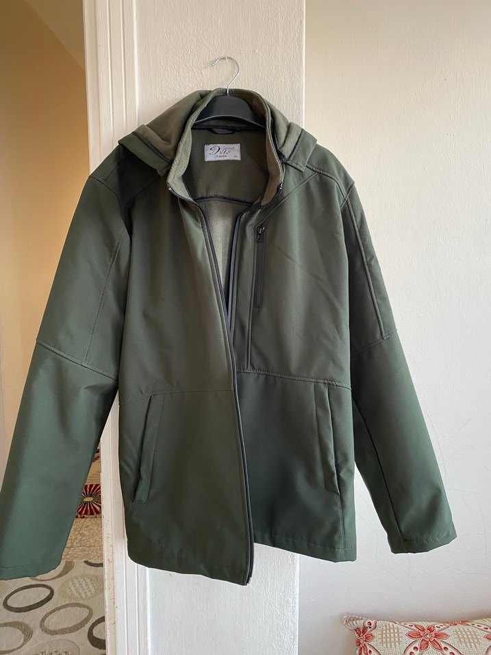 Gri Erkek Fermuarlı Günlük Ceket - Görsel 4