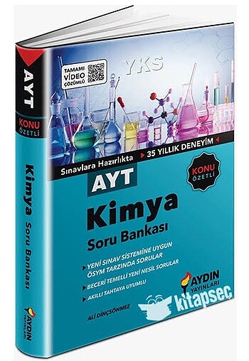 2024 Sıfır Aydın Yayınları AYT KİMYA