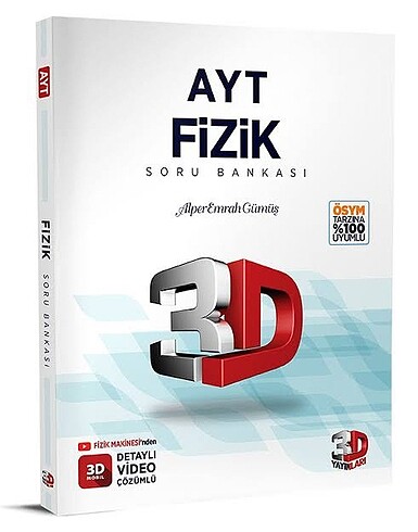 2024 3D Yayınları AYT FIZIK