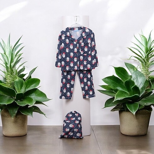 Diğer La?ciel Paris Noel baba pijama takımı