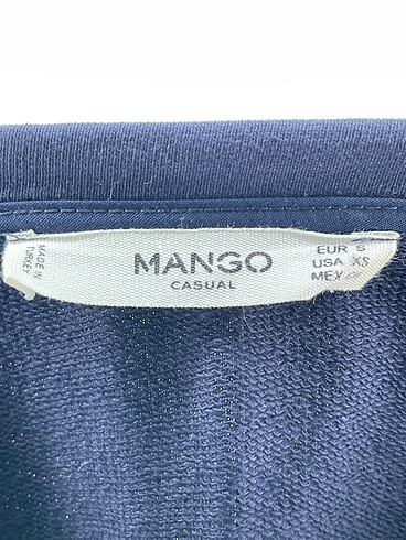 s Beden lacivert Renk Mango Bluz %70 İndirimli.