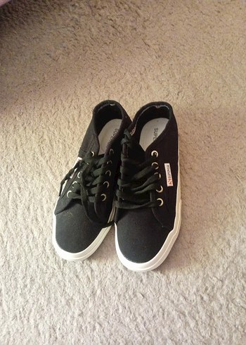 Superga Siyah Superga Kadın Sneakers