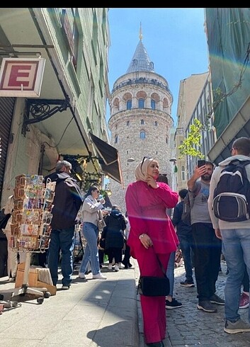 Fuşya Pembe ikili takım