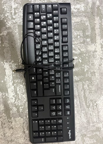 Logitech Kablolu Siyah Klavye - Görsel 3