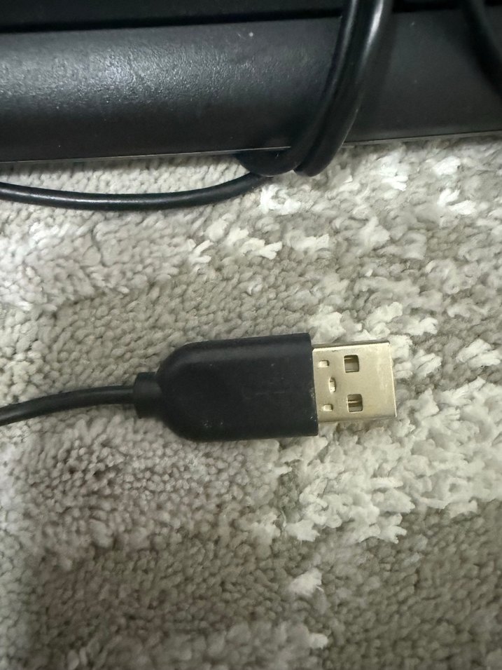 Logitech Kablolu Siyah Klavye - Görsel 2