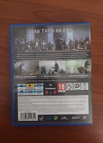 Sony DRAGON AGE INQUISITION PS4