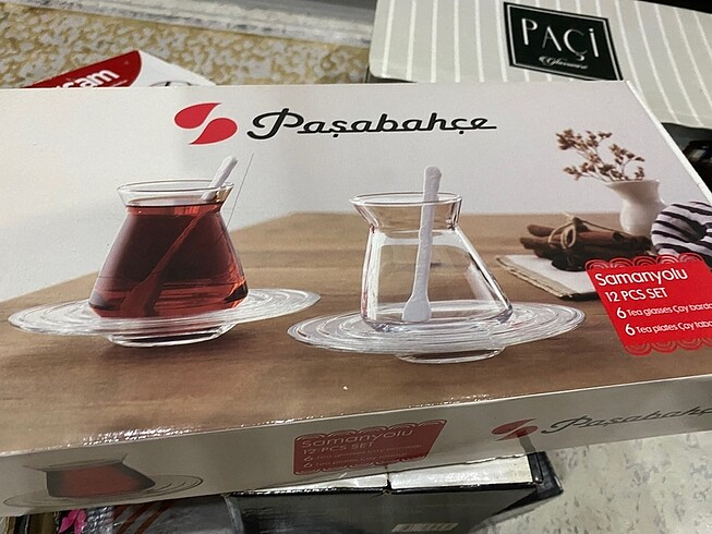 Paşabahçe çay seti