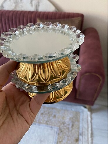 2 Li taşlı sunumluk