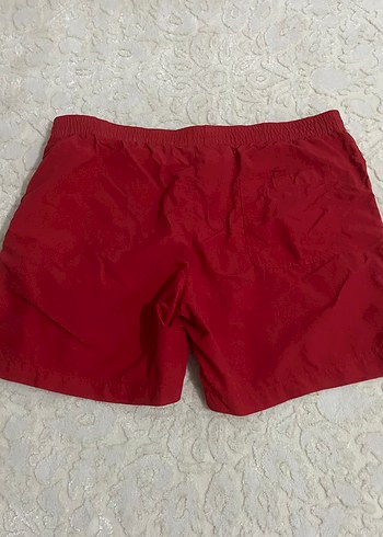 Lacoste Kırmızı Mini Erkek Deniz Şortu - Görsel 4