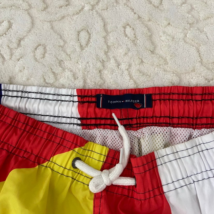 Tommy Hilfiger Renkli Mini Şort - Görsel 4