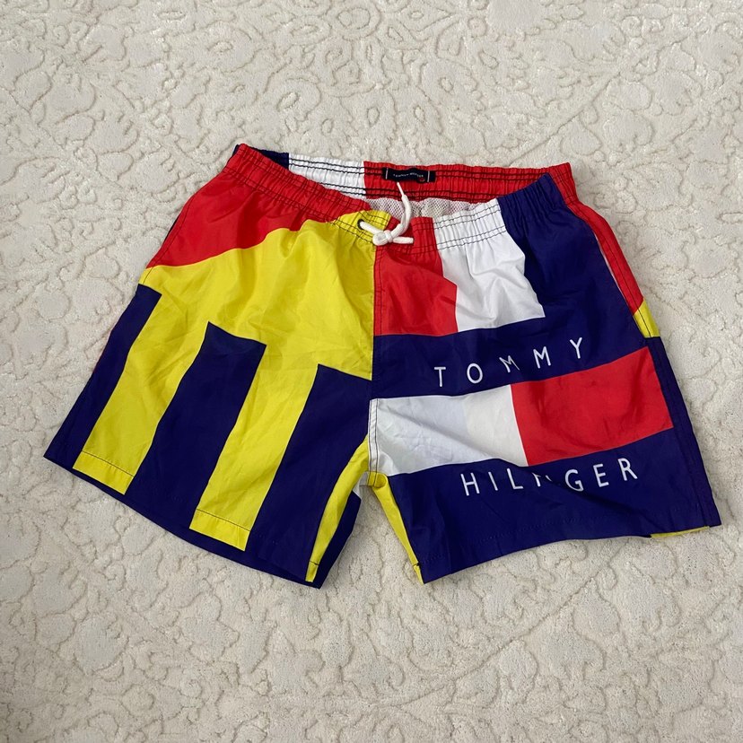 Tommy Hilfiger Renkli Mini Şort - Görsel 2