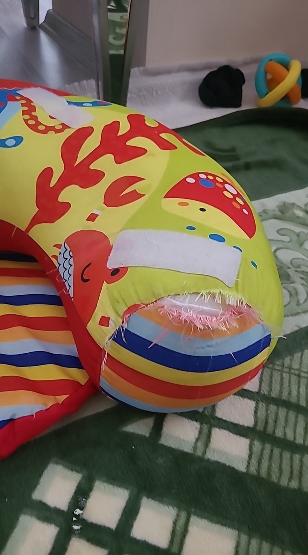 Renkli Desenli Emzirme ve Hamilelik Yastığı - Görsel 3