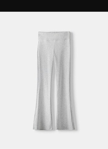 Bershka Bershka İspanyol paça tayt pantolon 