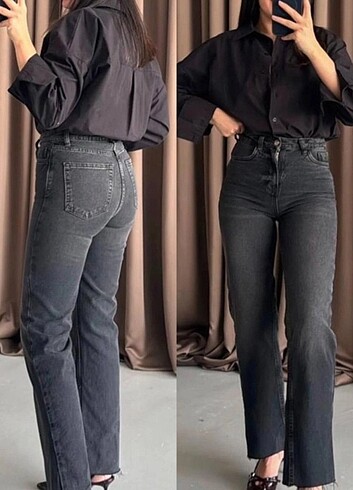 Zara Straigt fit Jean bol paça