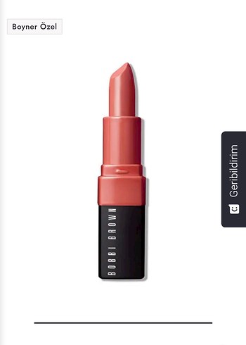 Bobbi Brown Koyu Kırmızı Ruj - Görsel 7