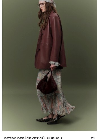 Manuka Retro Deri Ceket - Görsel 3