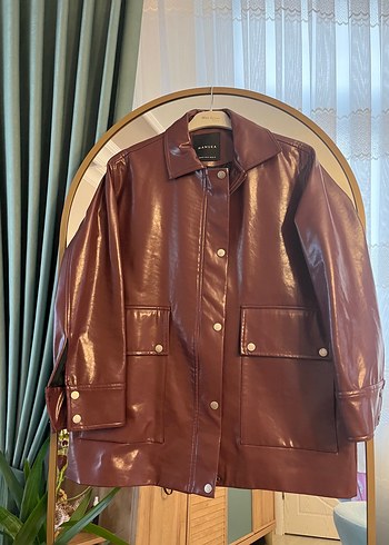 Manuka Retro Deri Ceket - Görsel 4