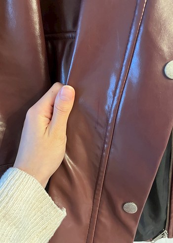 Manuka Retro Deri Ceket - Görsel 6