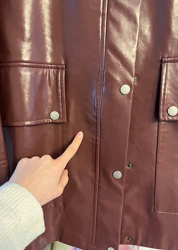 Manuka Retro Deri Ceket - Görsel 7