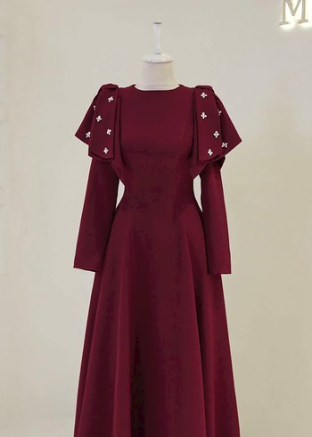 Beden bordo Renk Modazehrada
