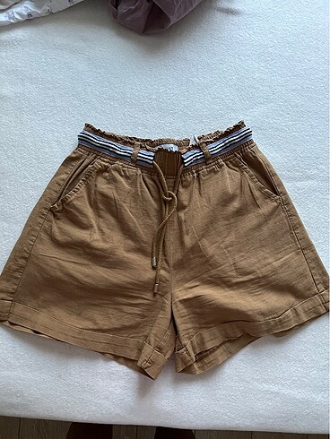 Twist Camel Şort