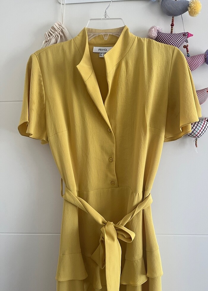 İpekyol Sarı Elbise - Görsel 2