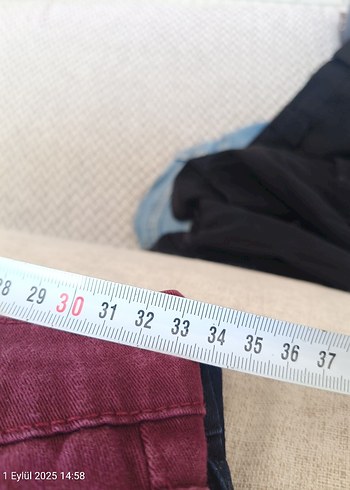 s/m Beden mavi Renk Erkek Mavi Denim Regular Fit Pantolon