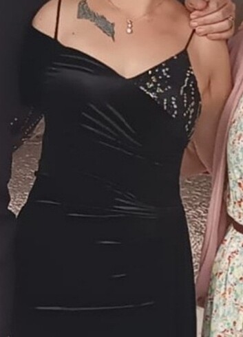 Siyah abiye elbise