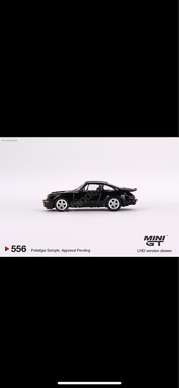 Beden Mini GT-556-Porsche RUF CTR 1987 / Black