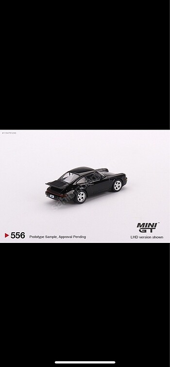 Mini GT-556-Porsche RUF CTR 1987 / Black