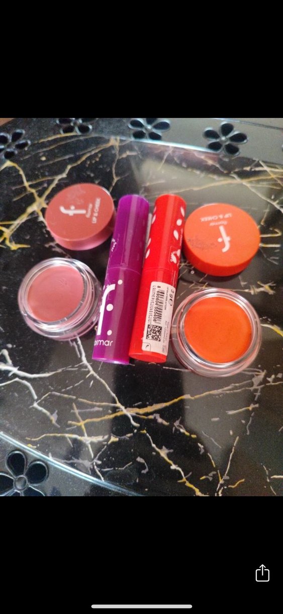 Flormar İki Renkli Lip & Cheek ve tek lip Balm - Görsel 2
