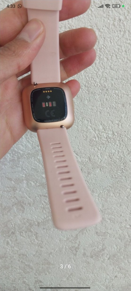 Fitbit Versa 2 Pembe Akıllı Saat - Görsel 3