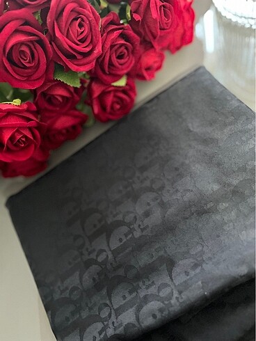 Siyah dior ithal şal