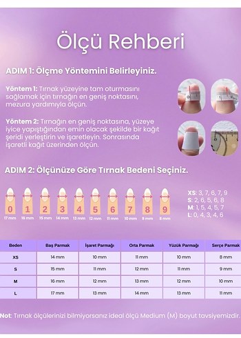 Protez Takma Tırnak Seti - Görsel 6