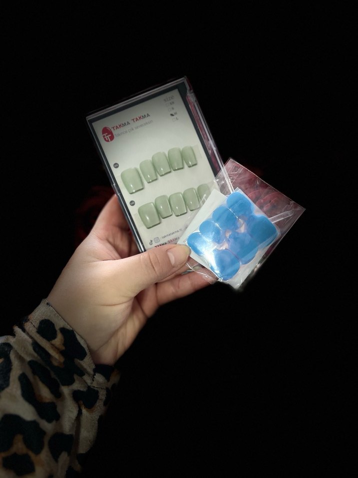 Protez Takma Tırnak Seti - Görsel 4