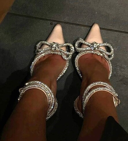 Rose gold ayakkabı