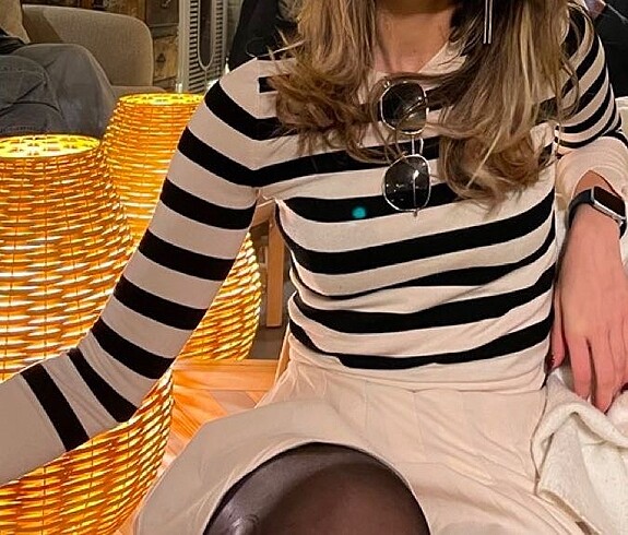 Zara çizgili kazak