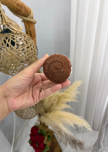 Bej etipuf Anahtarlık - Görsel 3